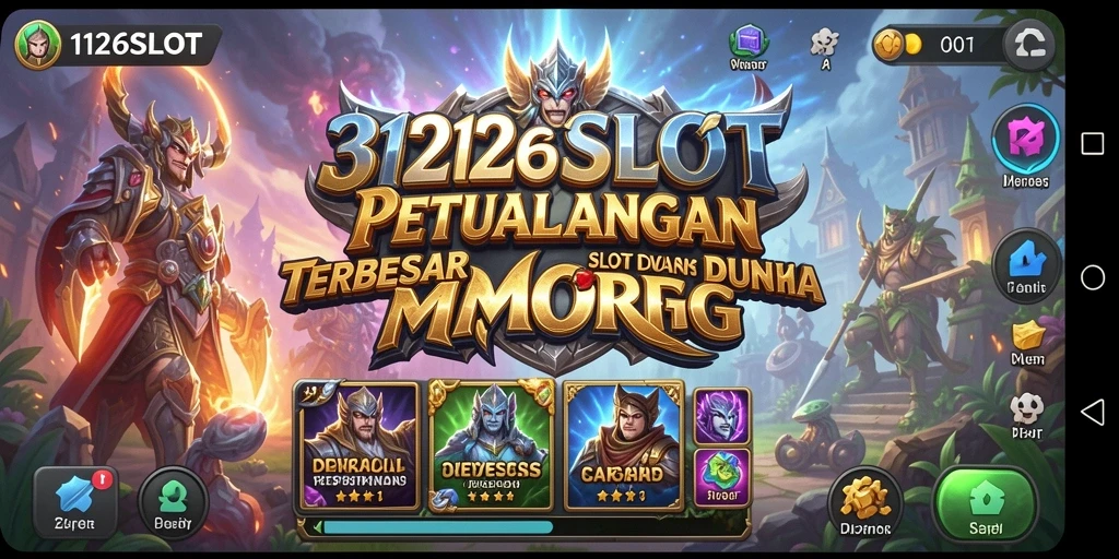 Tampilan gameplay 3126SLOT yang penuh warna dan mengasyikkan.