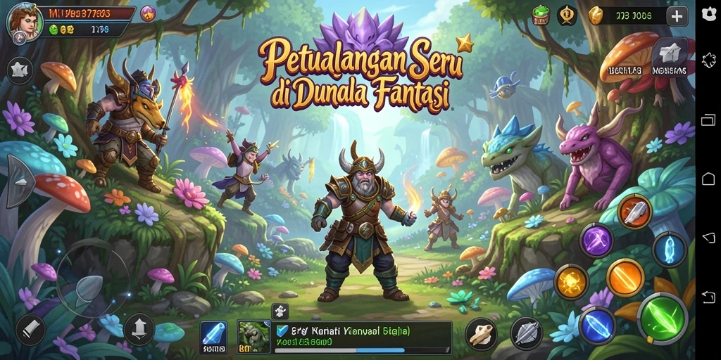 Tampilan menarik dari gameplay 8768 yang penuh petualangan.