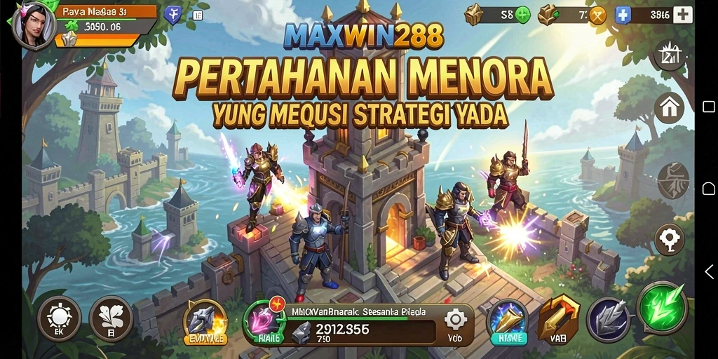 Gameplay intens dengan strategi Tower Defense yang mendebarkan.