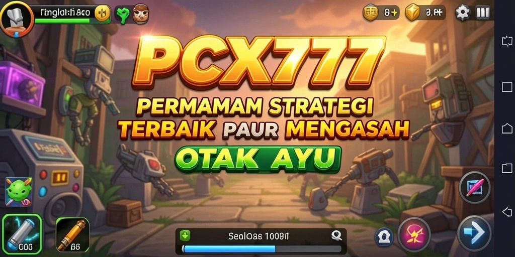 Tampilan gameplay menarik dari PCX777 yang penuh strategi.