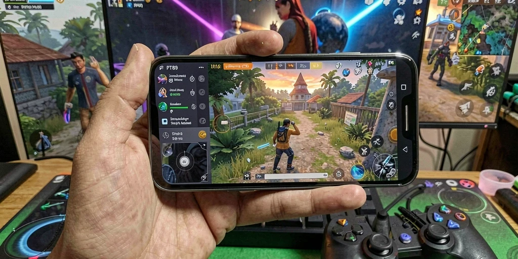 Tampilan gameplay PT89 yang menarik dan realistis.