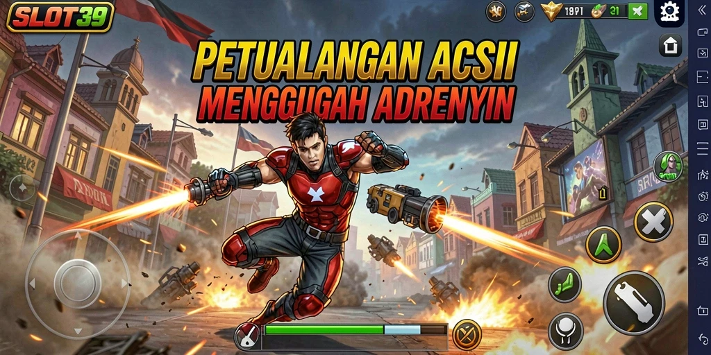 Tampilan gameplay seru yang memacu adrenalin di SLOT39.